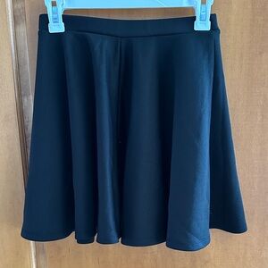 Made by Johnny Elegant Black Skater Skirt Medium
